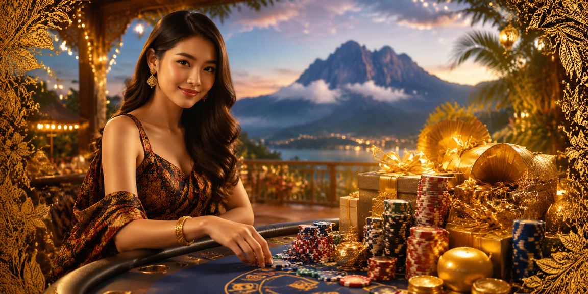 Antara muka rebat dan bonus dengan reka bentuk batik Sabah di 19000